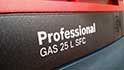 Маркировка на запоре пылесоса Bosch GAS 25